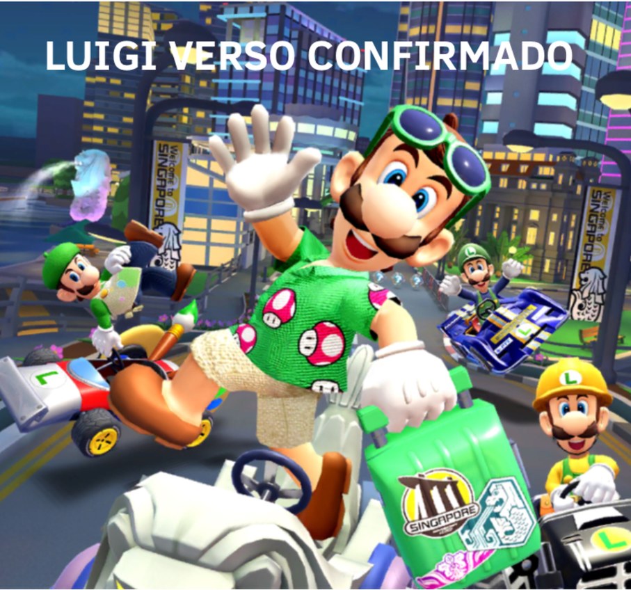 Luigi verso confirmado  - meme