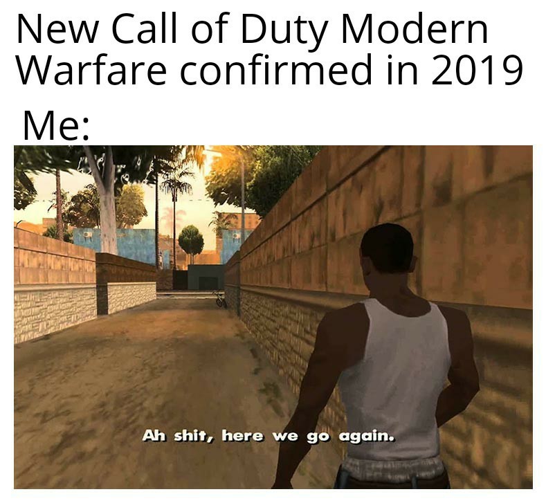 COD is not the same now - meme