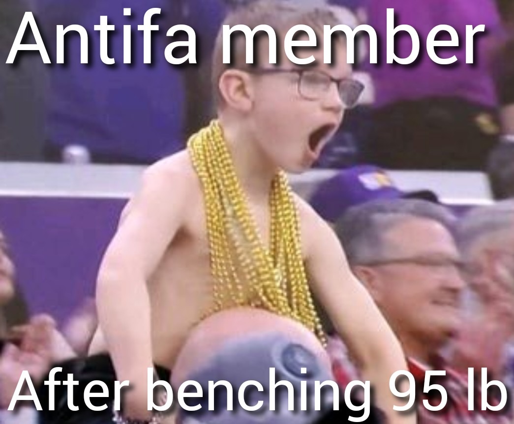 Antifa Strong - meme