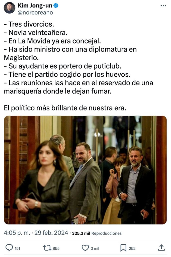 Político español - meme