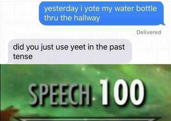 Speech - meme