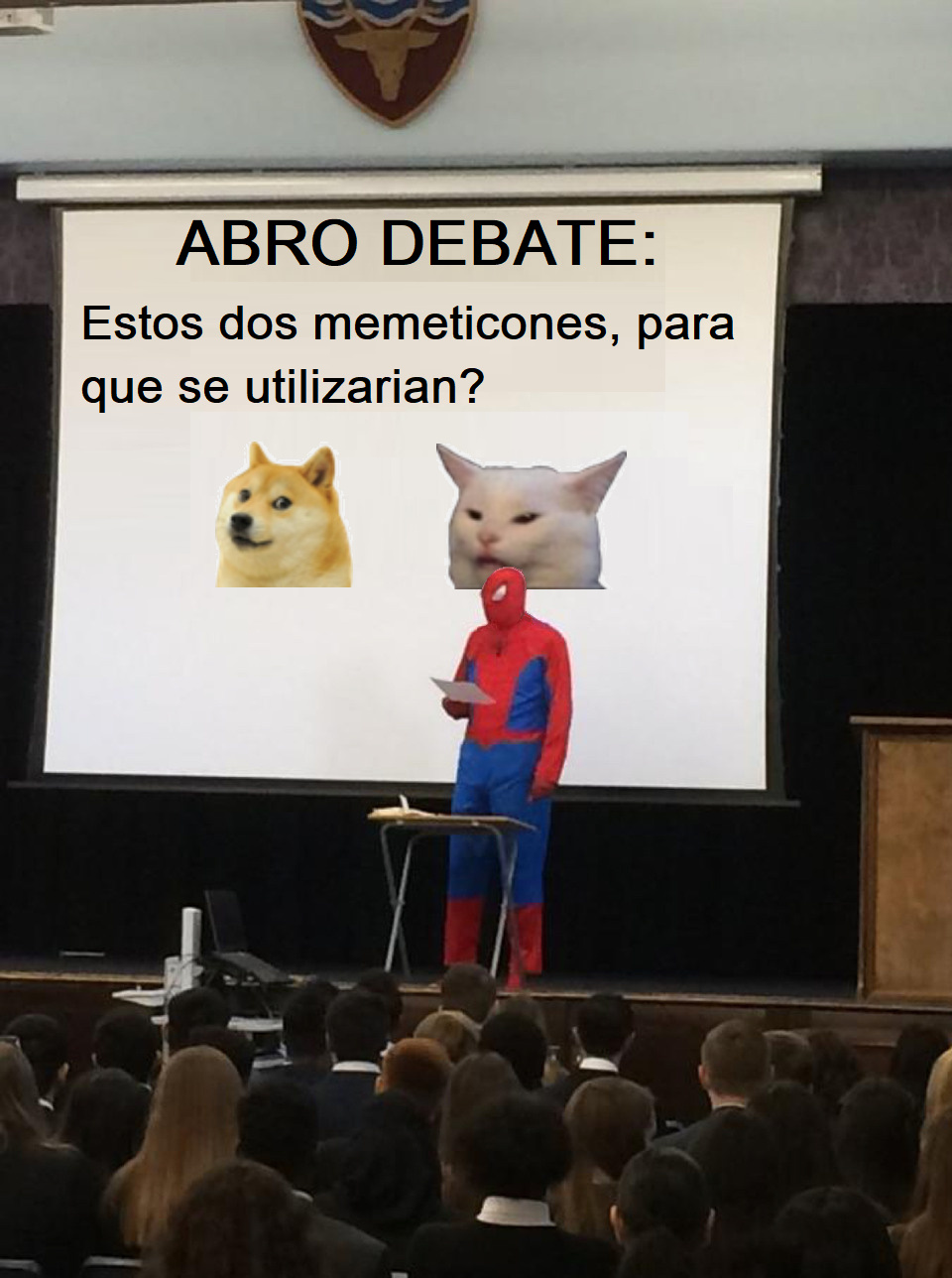 DEBATE SERIO - meme