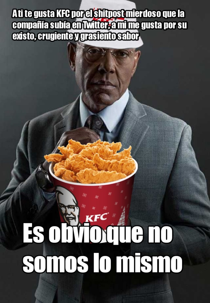 Ustedes qué opinan, les gustan los memes o el sabor de KFC?