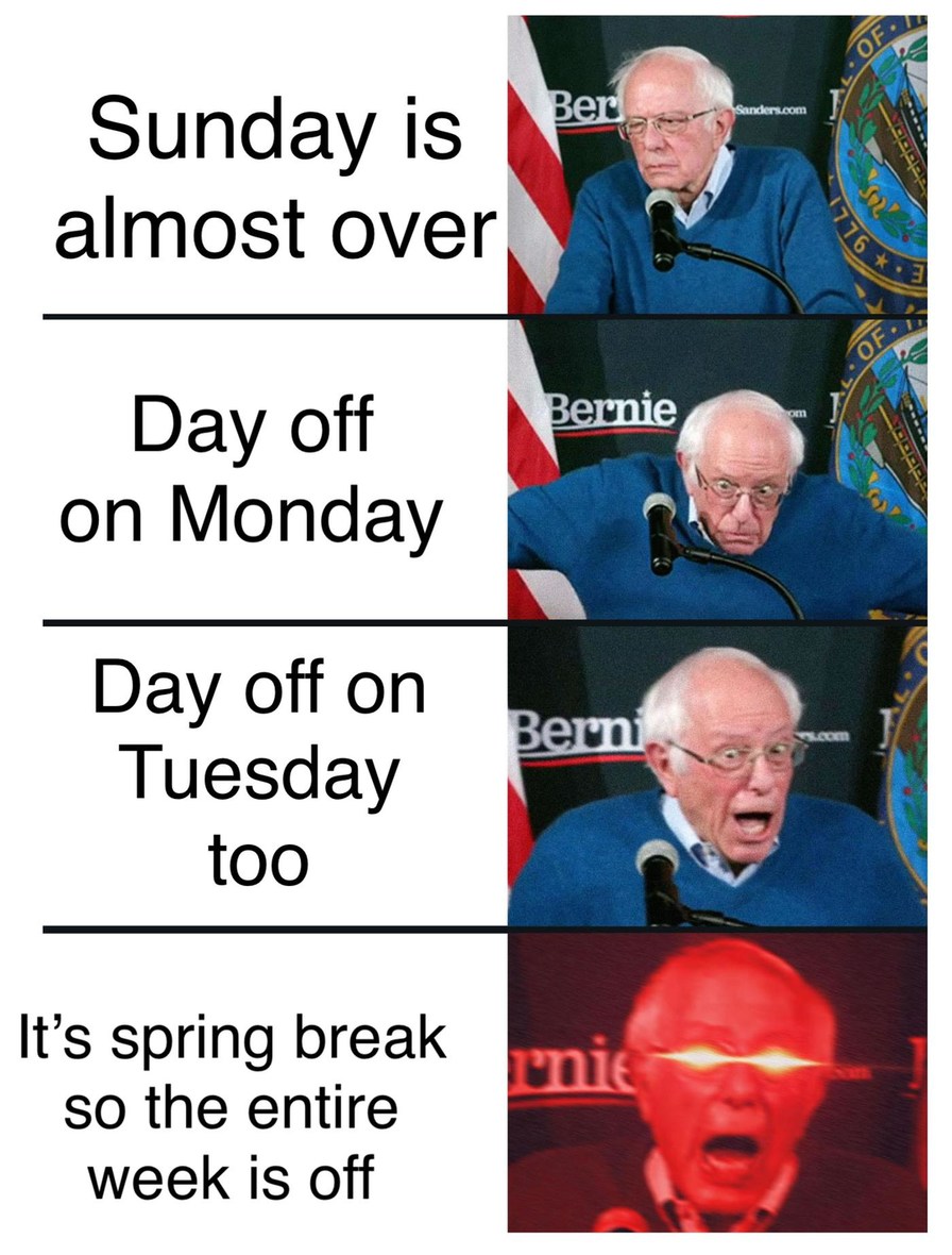 spring break for students