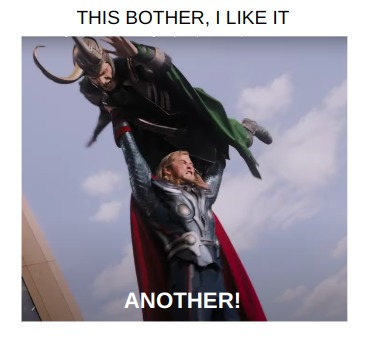 All I could think watching Avengers - meme