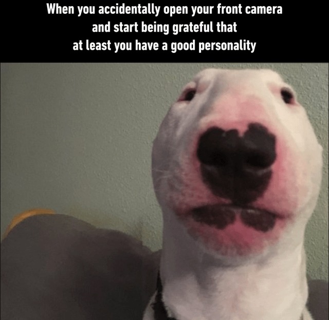 at least i'm a good dude i think - meme