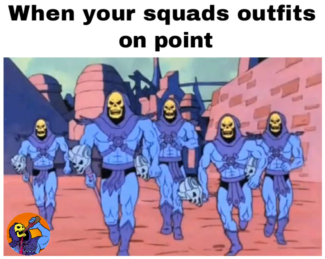 My squad fire! - meme