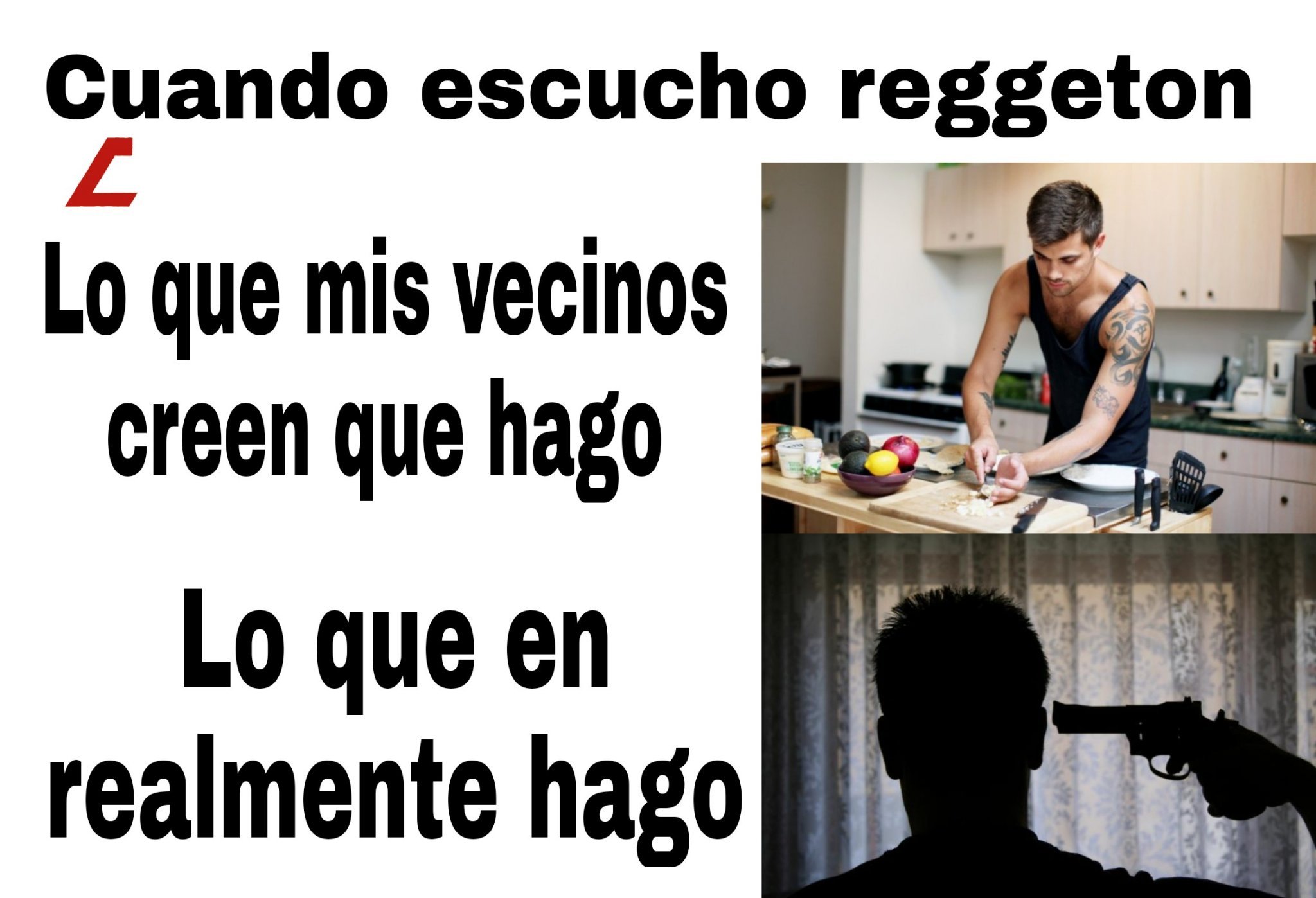 Sígueme y te parto una pierna - meme