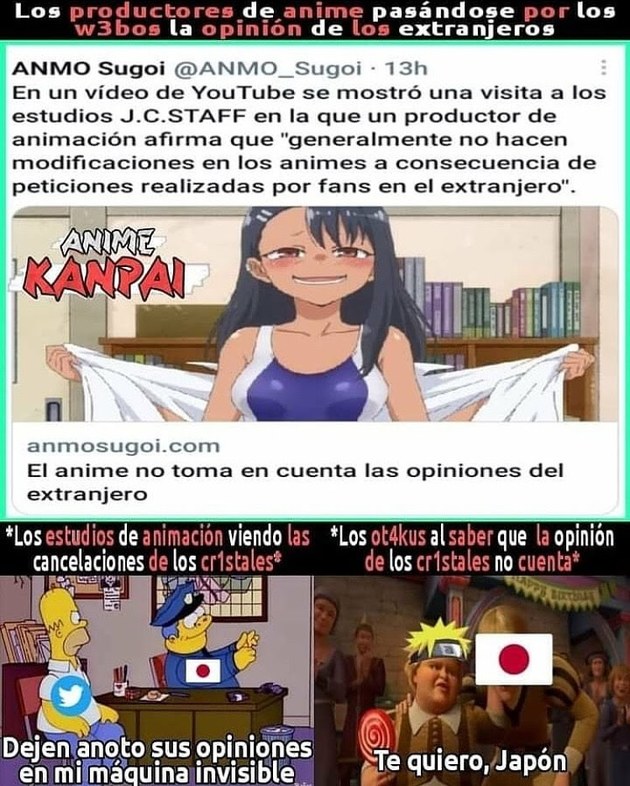 Mejores memes de anime en español 2021