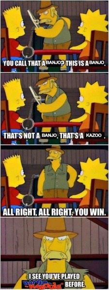 Simpson's know a thing or two - meme