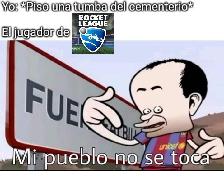 Juego muerto solo los tryhards lo juegan - meme