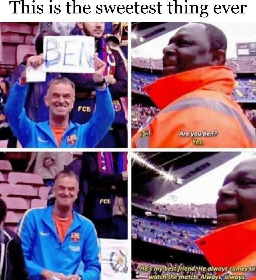 He's his best friend :D - meme