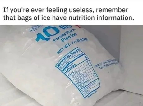 Nutrition not found - meme