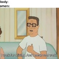 hank hill knows what’s up