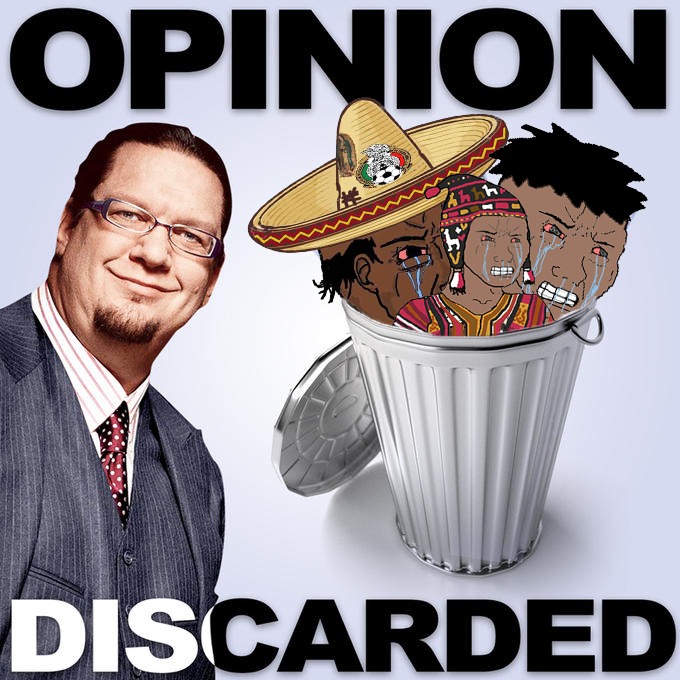 Mejicano, fracasado(peruano), boliviano, = opinión descartada - meme
