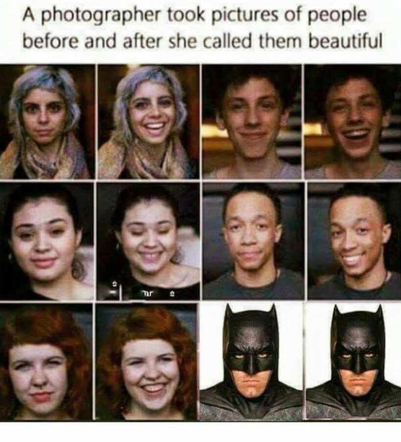 Batman is love - meme