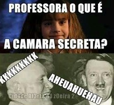 Hitler Potter e a câmera de gás ಠ_ಠ - meme
