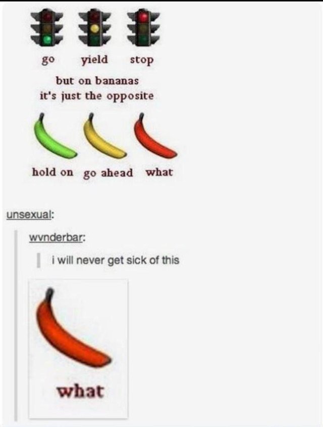 Semaphores and bananas - meme