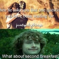 Frodo can eat my ass for second breakfast
