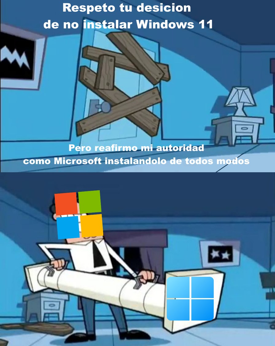 simplemente Microsoft - meme