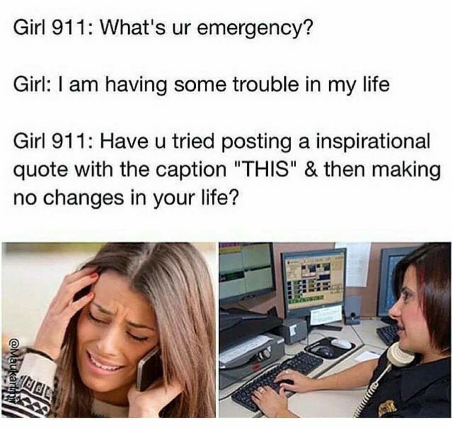 911 what's your emergency? - meme