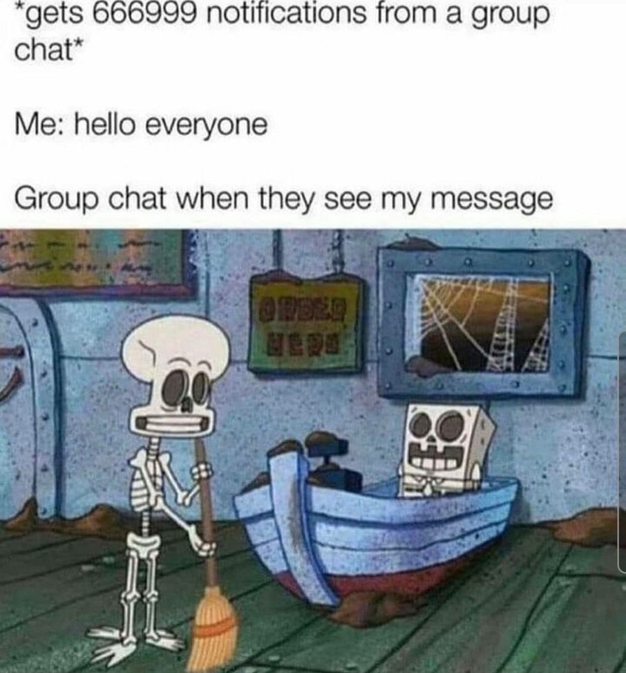 The best Group Chat memes :) Memedroid