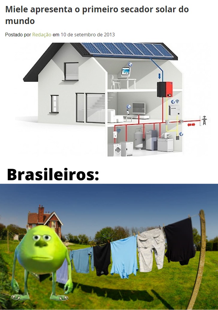 Brasileiros - meme