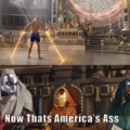 Thor's ass in the second trailer