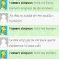 hola soy homero