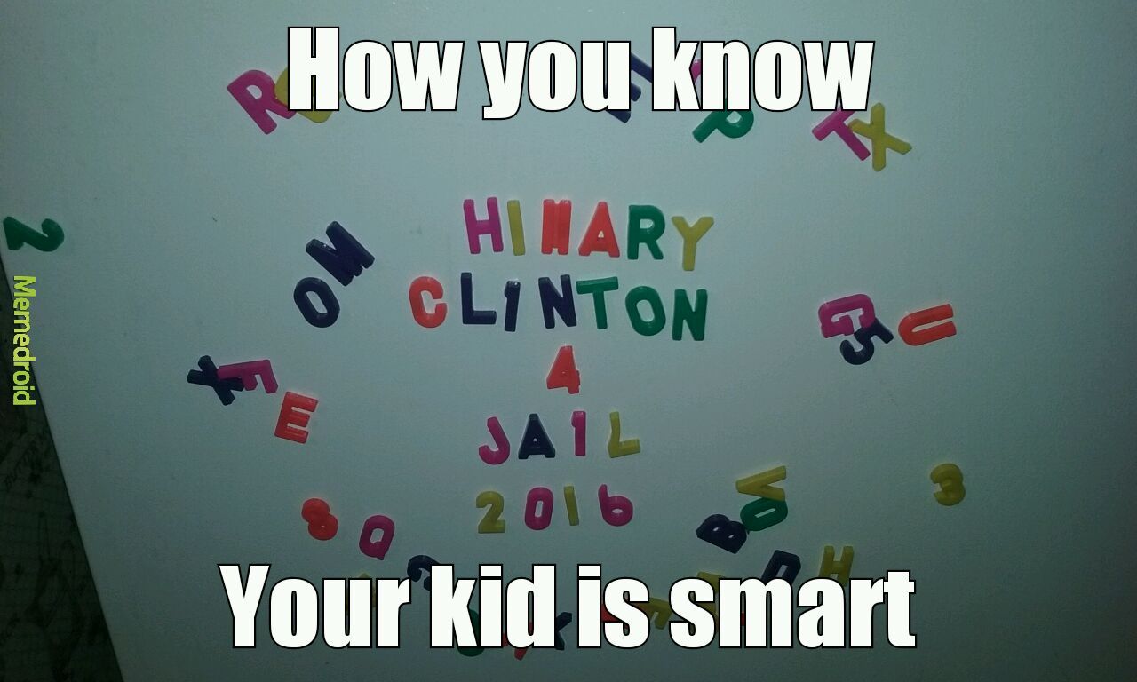 Hilary 4 jail - meme