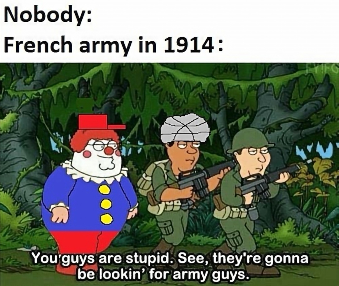 France be Clowning - meme