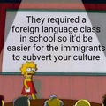 I hate migrants