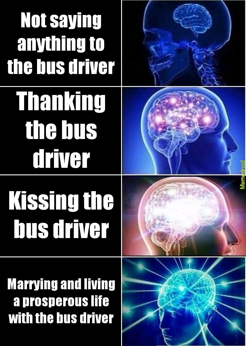 More bus driver memes