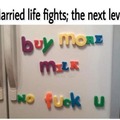 Married life fights