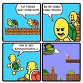 Meme de Mario bros en comic