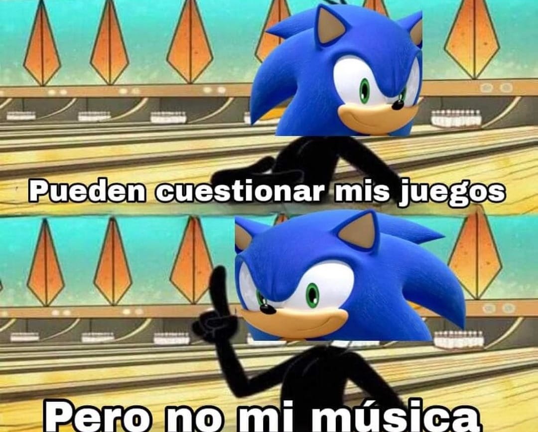 La música de Sonic es god - Meme by TaRiSTAn :) Memedroid