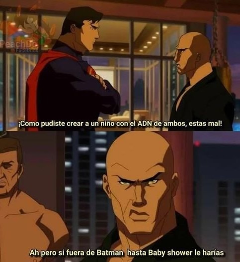 Batman es un consentido - meme