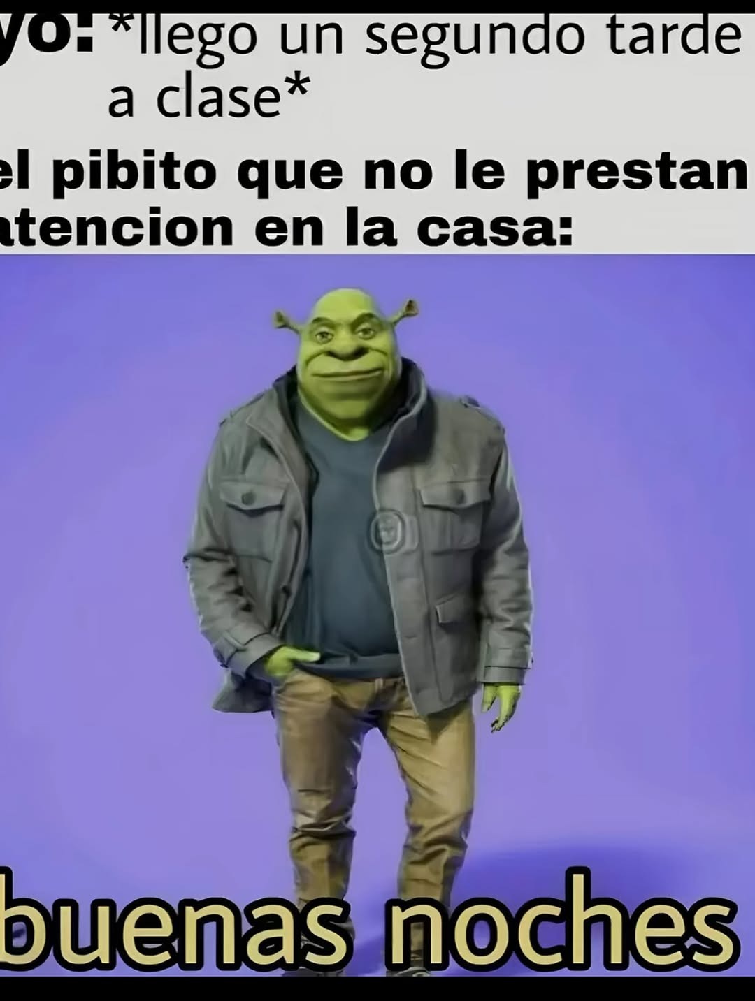 niño buscando cariño - meme