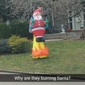 Santa is a faggot