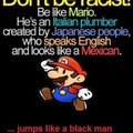 Don't be Racist