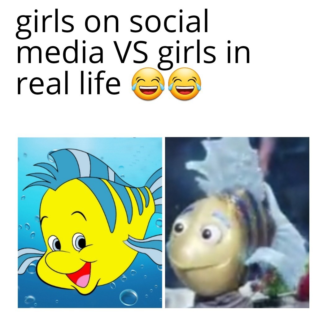 why did Disney do my boy flounder like this?? - meme