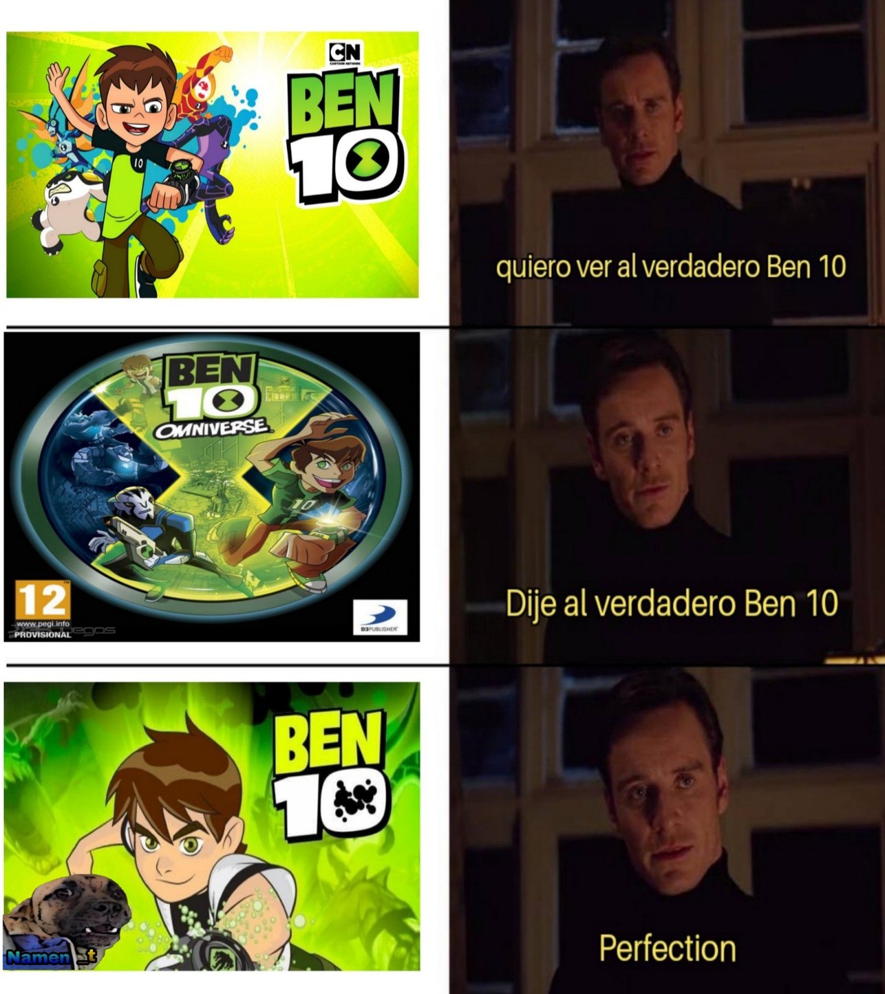 El verdadero Ben 10 - meme