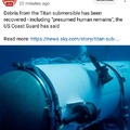 Titan submersible has been recovered