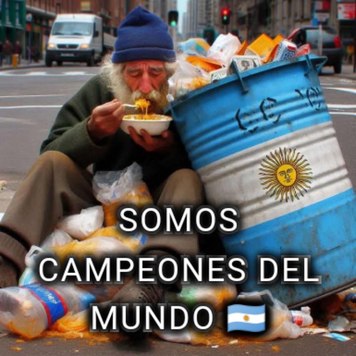 Che somos campeones del mundo - meme