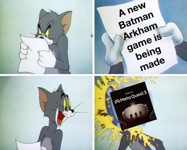Batman Arkham game meme