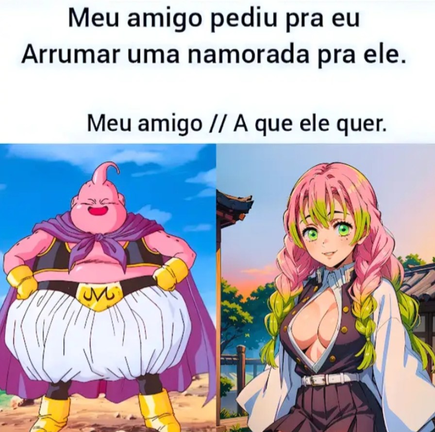 Pedidos do amigo - meme