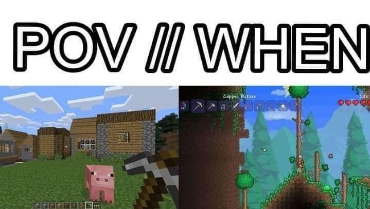 Pov vs when - meme