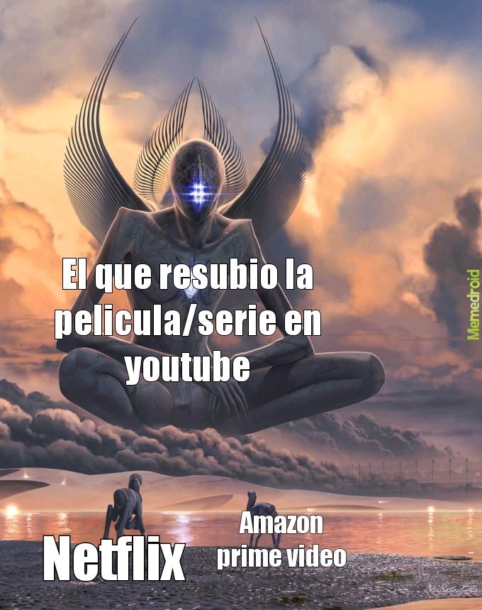 Vi una peli de dbs en youtube :v - meme