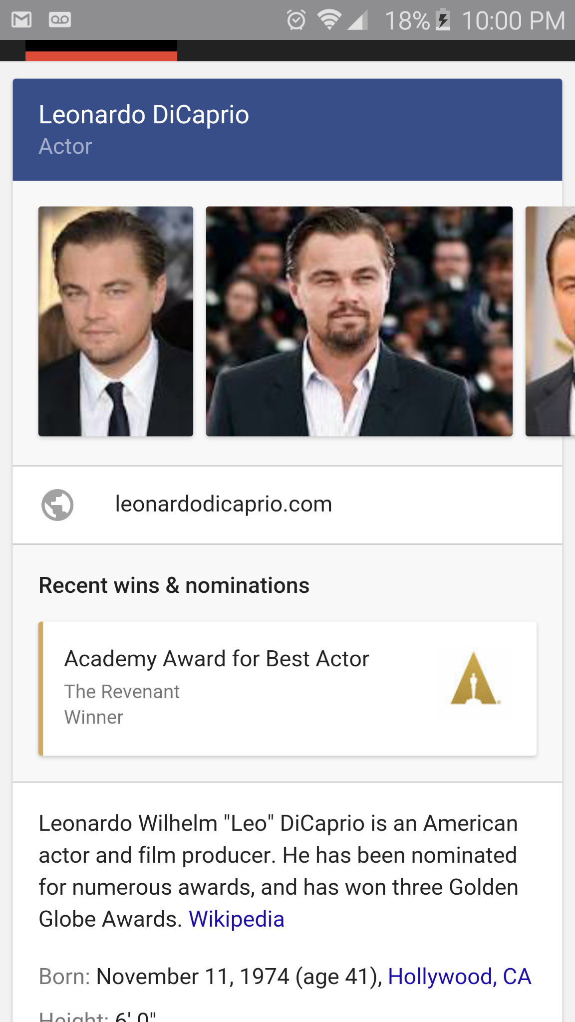 Leo did it! - meme