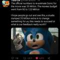 Go see sonic!